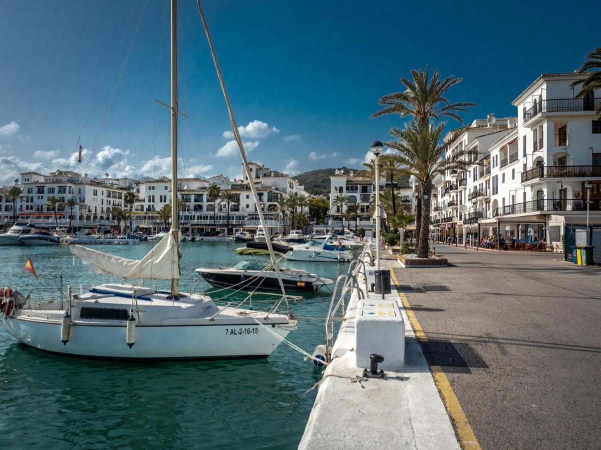 2258-Superb 1 Bedroom-Terrace And Sea View Castillo de Sabinillas Buitenkant foto
