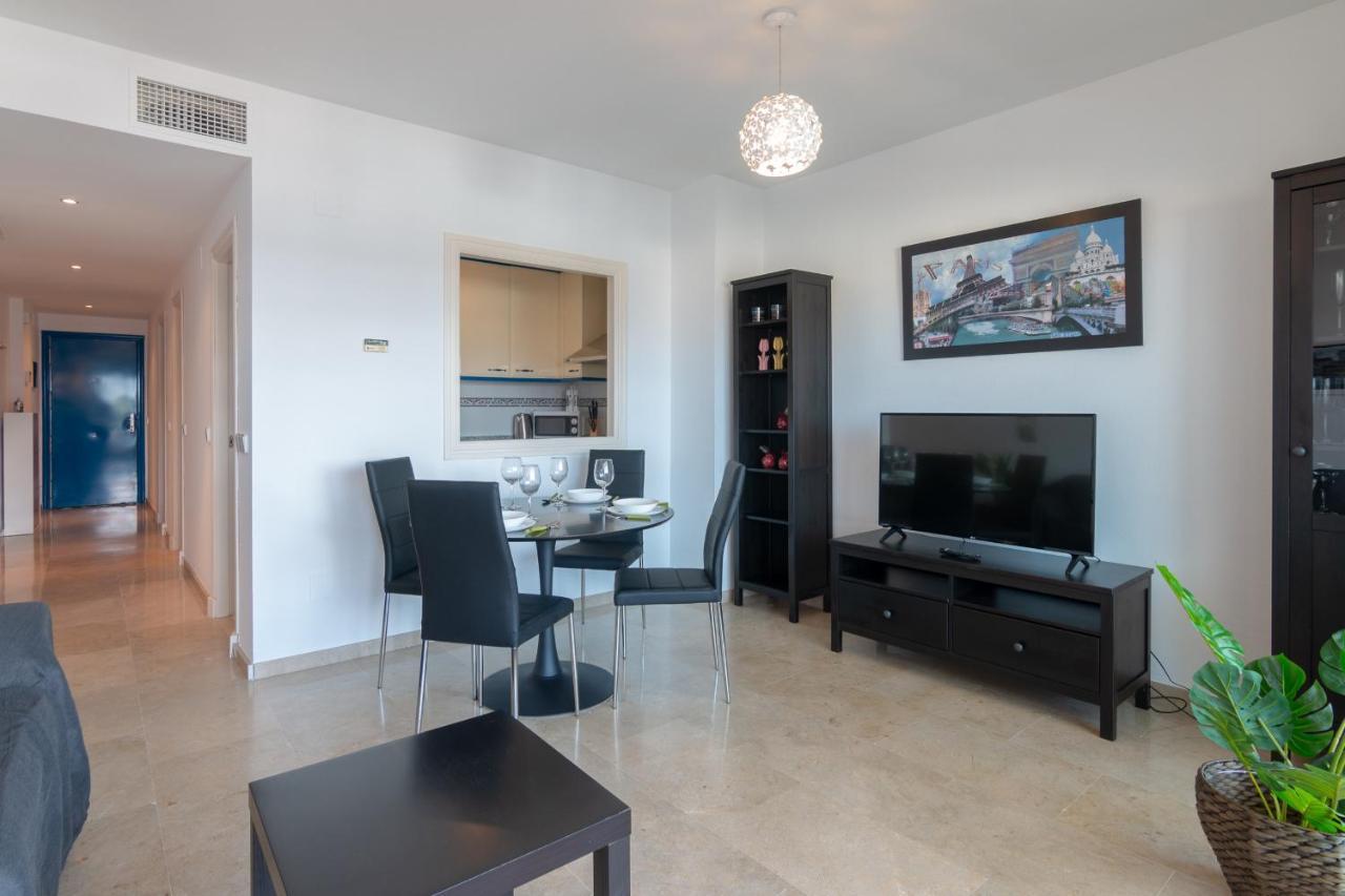 2258-Superb 1 Bedroom-Terrace And Sea View Castillo de Sabinillas Buitenkant foto
