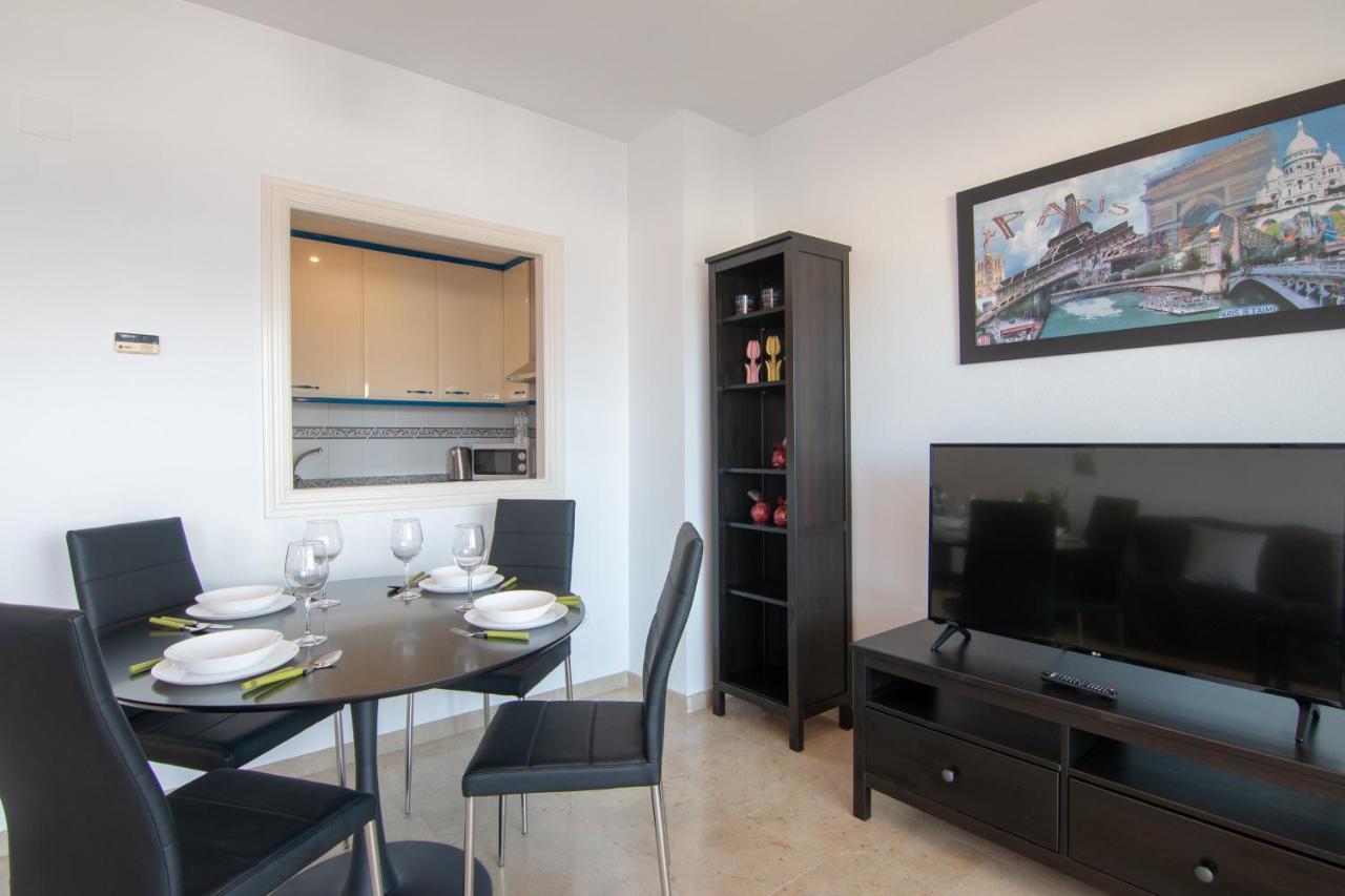 2258-Superb 1 Bedroom-Terrace And Sea View Castillo de Sabinillas Buitenkant foto
